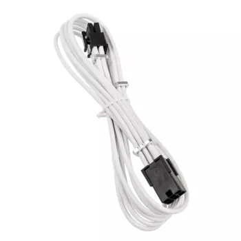 BITFENIX Alchemy PCIe 6-Pin -jatkokaapeli 45 cm punottu valkoinen