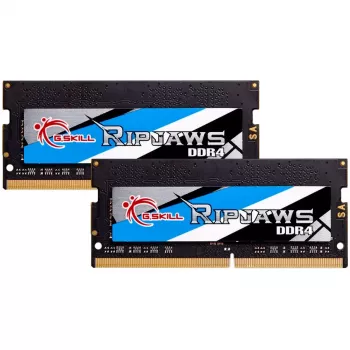 G.Skill Ripjaws - DDR4 - sarja - 32 GB: 2 x 16 GB - SO-DIMM 260-Pin - 3200 MHz / PC4-25600 - puskuroimaton