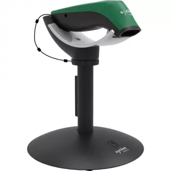 Käsikäyttöinen viivakoodiskanneri Socket Mobile SocketScan S740 — 1D/2D LED, Bluetooth langaton, AA NiMH-akku, 117 g, musta/vihreä