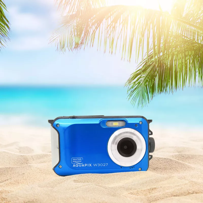 Kompaktikamera Easypix W3027 Wave 5 MP 1280 x 720 pikseliä sininen