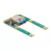 DeLOCK Mini PCIe I/O 1 x USB 2.0 Type-A naaras Full-Size Half-Size