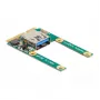 DeLOCK Mini PCIe I/O 1 x USB 2.0 Type-A naaras Full-Size Half-Size