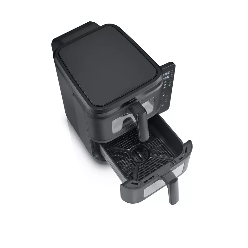 Friteerauskeitin SEVERIN FR 2468 S-Fry Duo Stack 2-in-1, kahden korin rakenne