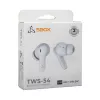 Kuulokkeet SBOX EB-TWS54 valkoinen