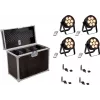 LED-spot-sarja EUROLITE 7C-7 Silent ohut 4×7W RGBW
