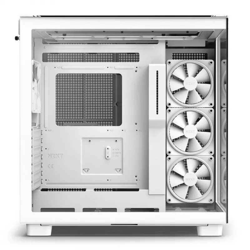 PC-kotelo NZXT H9 Elite Midi Tower valkoinen
