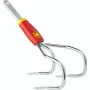 WOLF-Garten BE-M Multi-Star käsiviljelijä, 11 cm, punainen/keltainen (71AAA003650)