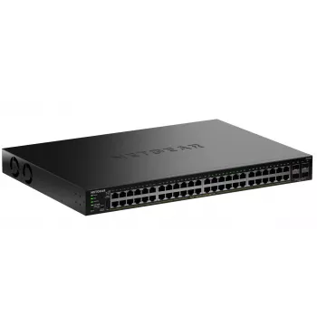 NETGEAR GS348TPv2 hallittava L2/L3 Gigabit Ethernet (10/100/1000) Power over Ethernet (PoE) 1U musta