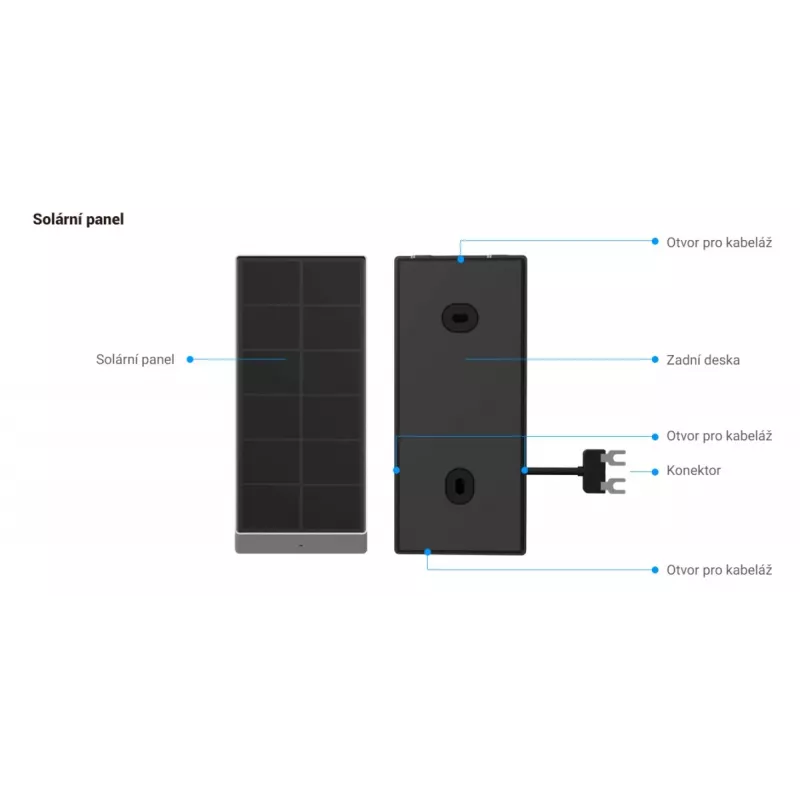 Video-ovisummeri EZVIZ EP7 7 tuuman 1024x600 2-suuntainen ääni