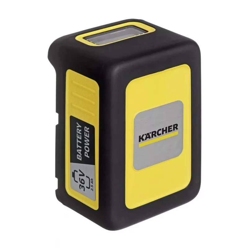 Akku- ja laturisarja Kärcher Starter Kit Battery Power 36/25 — 36 V, 2500 mAh, keltainen
