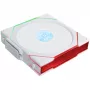 120 mm:n kotelotuuletin Lian Li 12RTLLCD1W1W ARGB Wireless LCD valkoinen