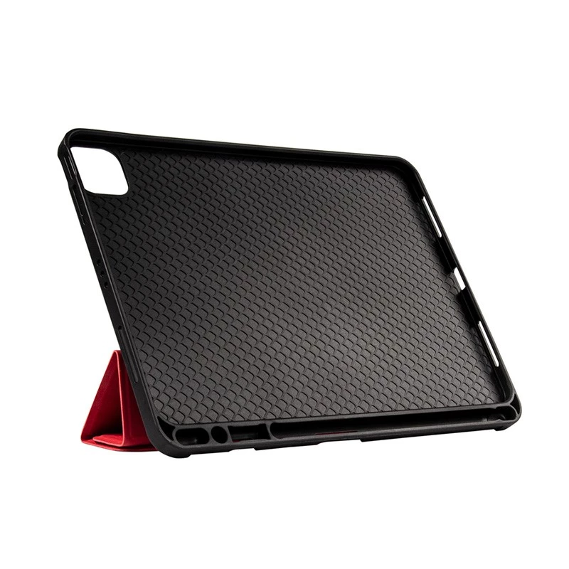 Crong FlexFolio CRG-FXF-IPD112-RED kansikotelo iPad Air 11 M3 (2025)/M2 (2024), iPad Air 10.9 (5-4 sukupolvi), iPad Pro 11 (2022-2021) -tableteille, 27,7 cm (10,9″), Apple Pencil -pidikkeellä, punainen