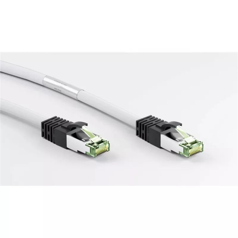 Wentronic 55127 - 5 m - Cat8.1 - S/FTP (S-STP) - RJ-45 - RJ-45 - valkoinen