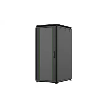 Vapaasti seisova räkki LOGON RDL26U68BL 26U 600 kg musta