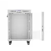 Lanberg FF01-6615-12SL rackkaappi 15U vapaasti seisova rack harmaa