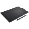 Wacom One by Medium piirustustabletti musta, punainen 2540 lpi 216 x 135 mm USB