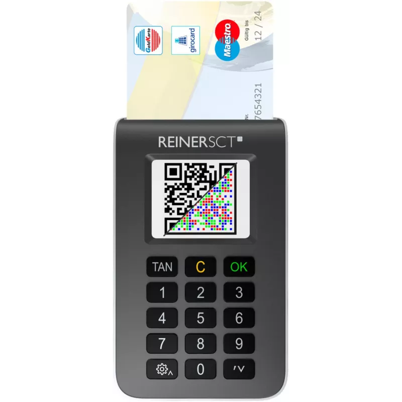 ReinerSCT tanJack photo QR - TAN-generaattori - antrasiitti