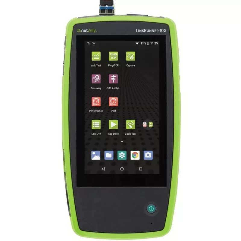 LinkRunner 10G Advanced, sisäänrakennettu akku, litiumioni (Li-Ion), 3,63 V, 180
