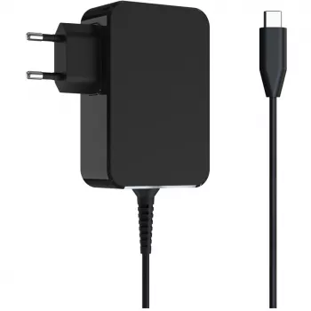 Mobiililaite laturi LC-Power LC-NB-GaN-65-C kannettava musta AC sisäkäyttö