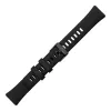 Silikoniranneke FIXED Huawei Band 8/9/10 – musta, vaihdettava ihoystävällinen ranneke