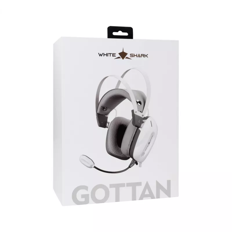 Kuulokkeet White Shark GH-2446 Gottan valkoinen