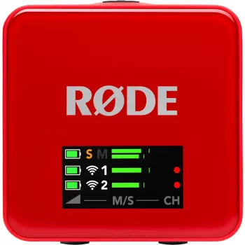 RØDE Wireless GO III Red - langaton mikrofonijärjestelmä (punainen)
