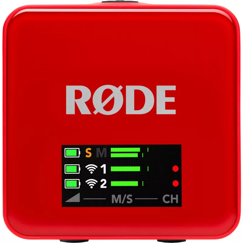 RØDE Wireless GO III Red - langaton mikrofonijärjestelmä (punainen)