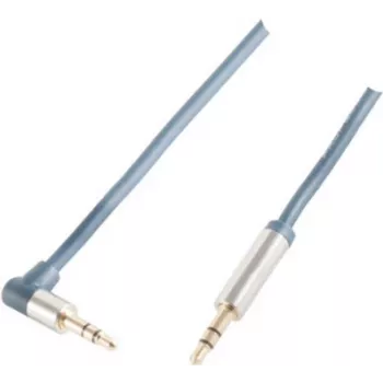 Audiokaapeli 3,5 mm ShiverPeaks SP-PROFESSIONAL 5 m sininen kromi