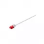 Wentronic Goobay CAT 6 ohut patch-kaapeli, U/UTP, harmaa, 10 m - kuparimateriaali (93734)