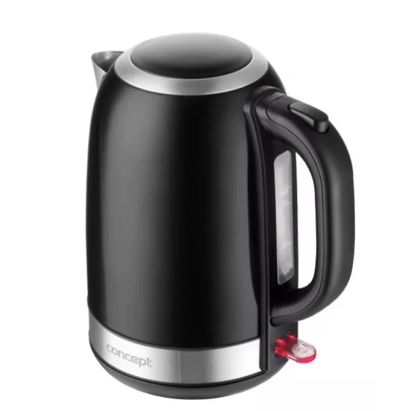 Vedenkeitin Concept Solution RK3245 — 1,7 l, 2200 W, ruostumaton teräs, musta