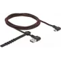 Delock EASY-USB 2.0 Type-A – Micro-B -kaapeli kulmamalli 1,5 m musta