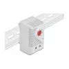 Termostaatti DELOCK 66824, muovikotelo, IP20, 30 W, 250 V, 10 A, 43×60×33 mm, harmaa/punainen