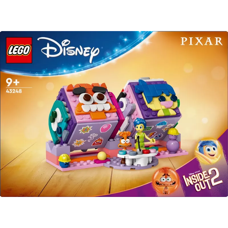 Rakennuslelu LEGO Disney Pixar Inside Out 2 tunnekuutiosarja 43248