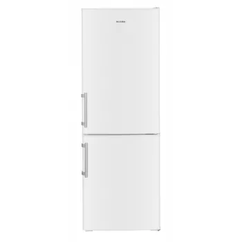 Severin DT 8770 vapaasti seisova jääkaappi — 173 l kokonaistilavuus, 121 l jääkaappiosa, 52 l pakastinosa, valkoinen