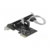 Laajennuskortti DeLOCK PCI Express x1 kahteen sarjaporttiin RS-232