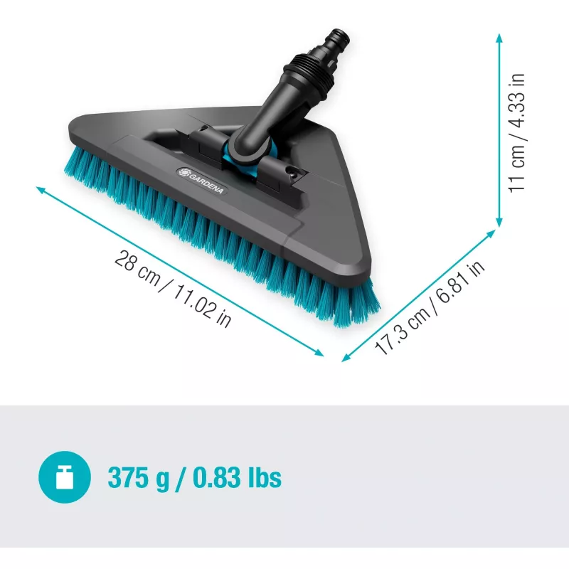 Gardena Cleansystem varsiharja hard flex, 18814-20