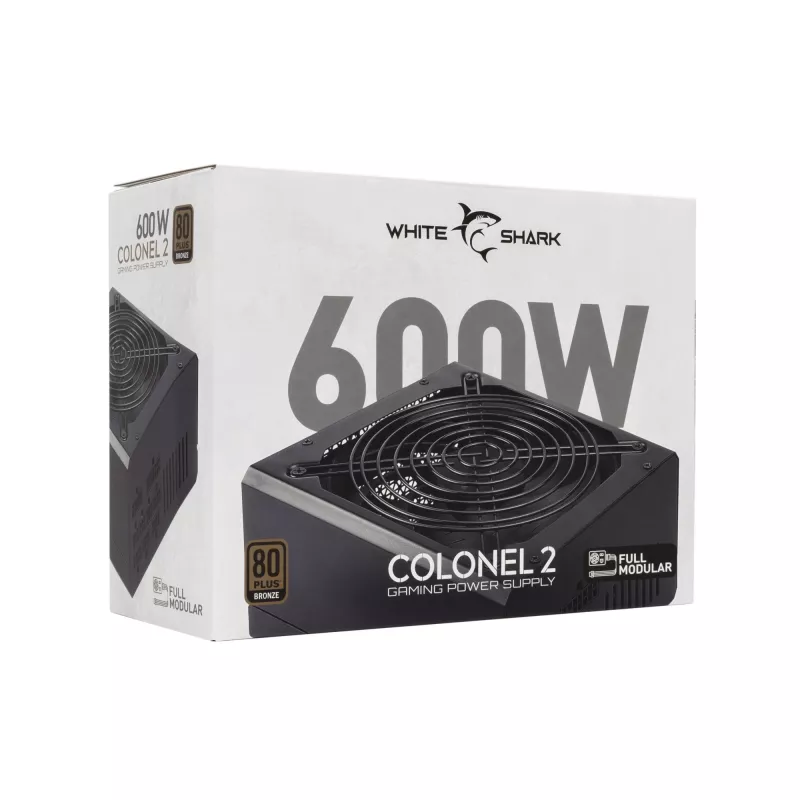 Virtalähde White Shark GPSU-B600S Colonel-2 600W