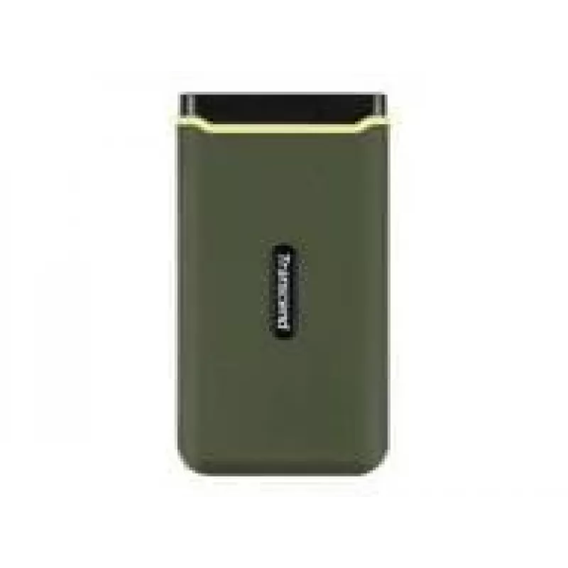 Transcend ESD380C TS2TESD380C kannettava SSD 2 Tt, USB 3.2 Gen 2x2, USB-C, 2000 Mt/s, sotilaanvihreä