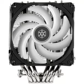 SilverStone Hydrogon D120 ARGB - prosessorin ilmajäähdytin - (yhteensopivuus: LGA1156, LGA1155, LGA2011, LGA1150, LGA1151, AM4, LGA2066, LGA1200, LGA1152, LGA1700)
