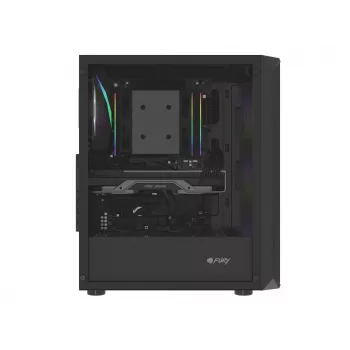 Kotelo Fury Shobo SH4F RGB-ikkunalla ja 4 tuulettimella MIDI Computer PC
