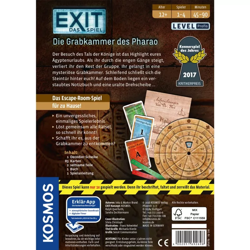 Kosmos 692698 lautapeli päättelypeli
