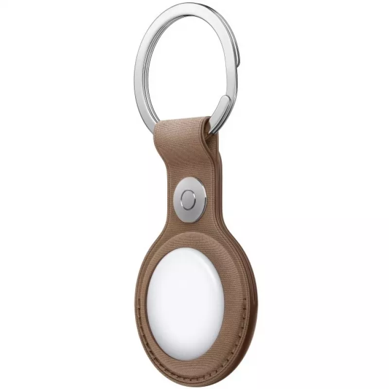 APPLE AirTag FineWoven avainrengas taupe