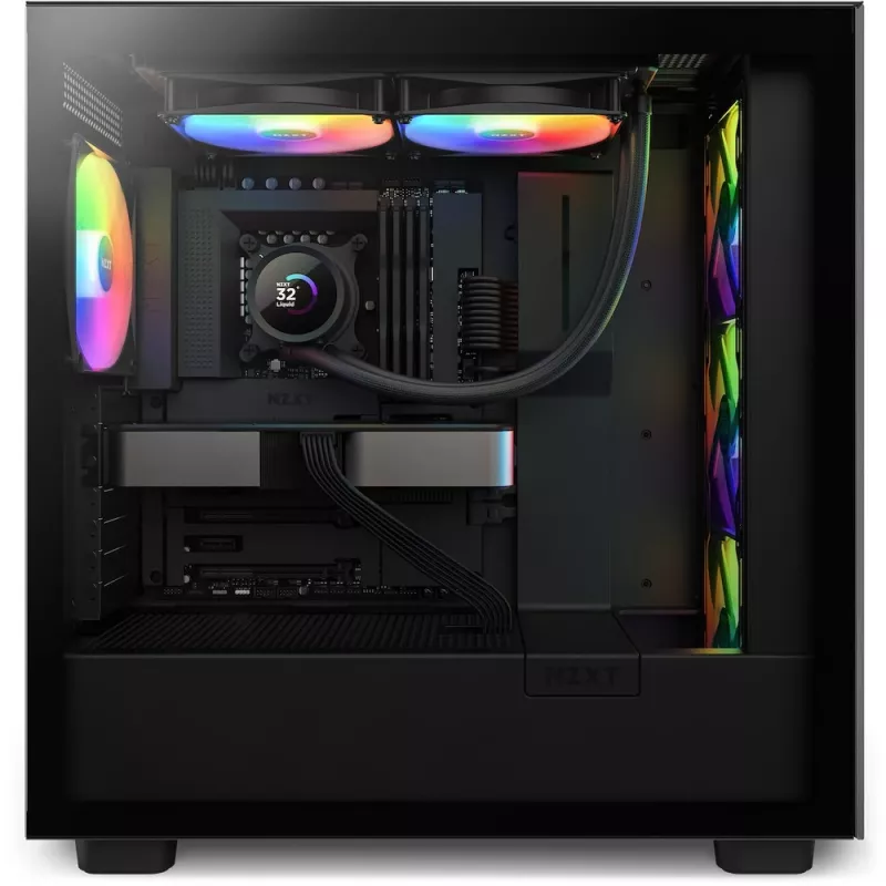 All-in-One-nestekylmälaite NZXT Kraken 280 RGB 14 cm musta