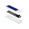 SSD-kotelo DeLOCK 42620 ulkoinen kotelo M.2 NVMe PCIe SSD:lle USB Type-C-liittimellä, läpinäkyvä