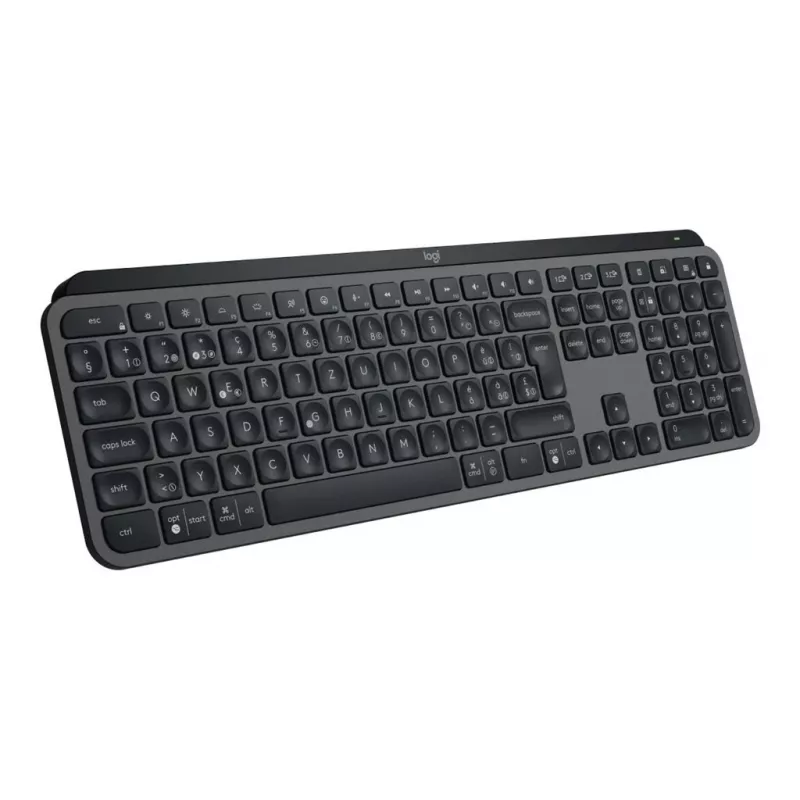 Logitech MX Keys S näppäimistö RF langaton + Bluetooth QWERTZ Swiss Graphite (920-011571)
