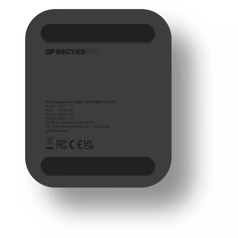 GP ReCyko Pro P461 AA/AAA akkulaturi ja D461 telakka-asema