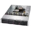 Supermicro SuperChassis 825TQC-R802WB 2U telinepalvelinkotelo, 800 W, musta