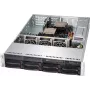 Supermicro SuperChassis 825TQC-R802WB 2U telinepalvelinkotelo, 800 W, musta