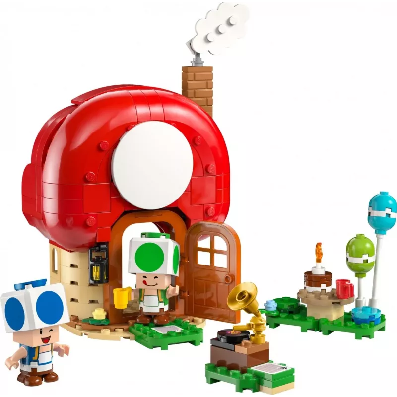 LEGO Super Mario juhlat Toadin talossa -sarja 72041, interaktiiviset pelitoiminnot