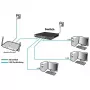 Verkkokytkin ALLNET ALL-SG8628MJ-10G 24+4 porttia, 10G Ethernet